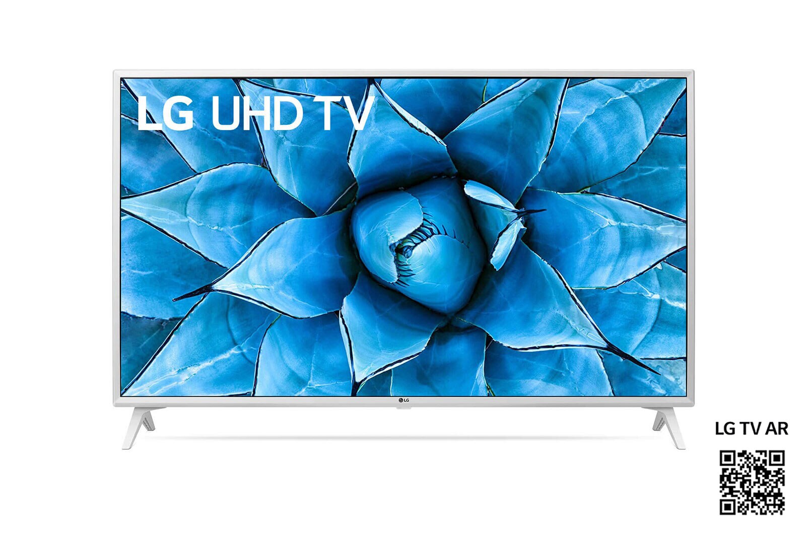 Vy framifrån av LG UN73 49 inch 4K Smart UHD TV 49UN73906LE