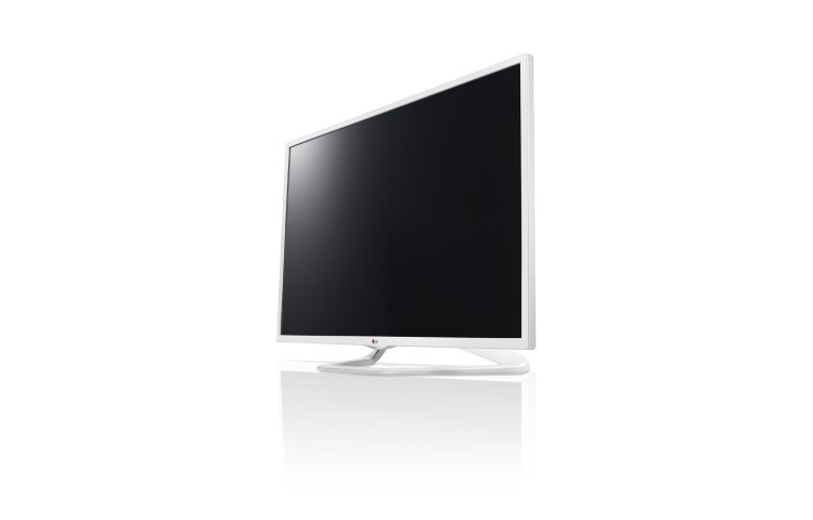 LG SMART LED TV. 0,9 GHz-processor och 1,25 GB RAM. Wi-Fi, DLNA och Magic Remote Ready. Trådstativ i vit design., 50LN577V