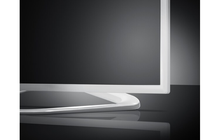 LG SMART LED TV. 0,9 GHz-processor och 1,25 GB RAM. Wi-Fi, DLNA och Magic Remote Ready. Trådstativ i vit design., 50LN577V