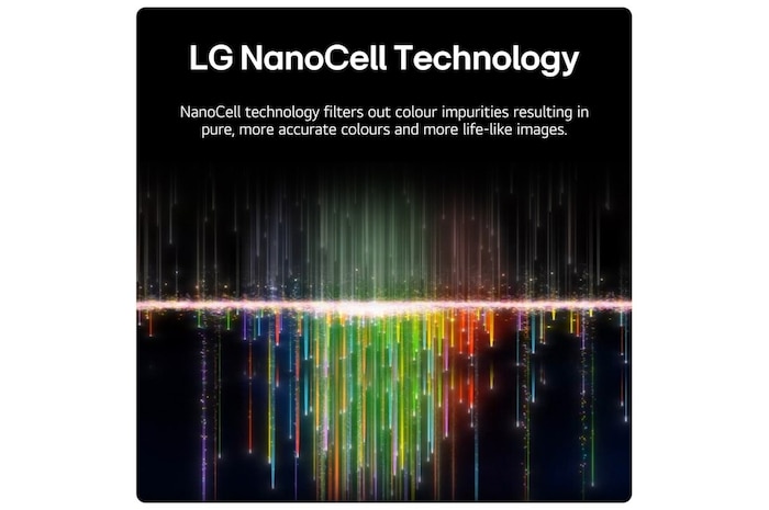 LG 50" NanoCell AI NANO81 4K Smart TV 2024, 50NANO81T6A