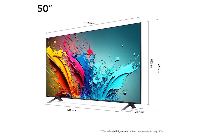 LG 50" QNED AI QNED85 4K Smart TV 2024, 50QNED85T6A