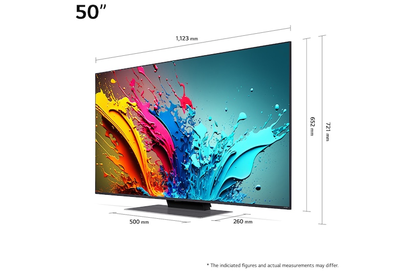 LG 50" LG QNED AI QNED86 4K Smart TV 2024, 50QNED86T6A
