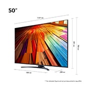 LG 50 tum LG UHD AI UT81 4K Smart TV 2024, 50UT81006LA