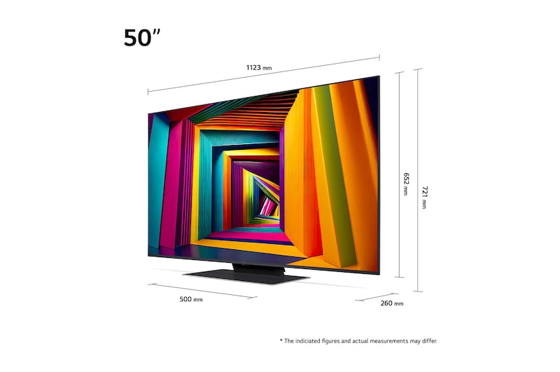LG 50" UHD AI UT91 4K TV 2024, 50UT91006LA