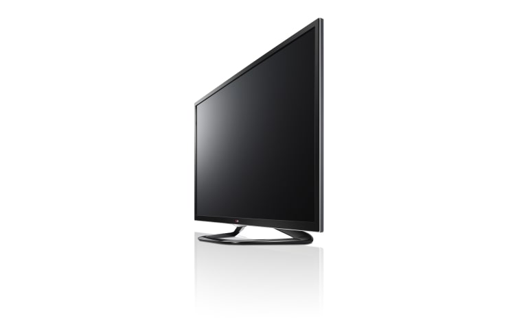 LG Svart 55 tums SMART TV med kantbelyst LED-skärm, 0,9 GHz dual core-processor och 1,25 GB RAM. Cinema 3D, Wi-Fi och DLNA., 55LA640V