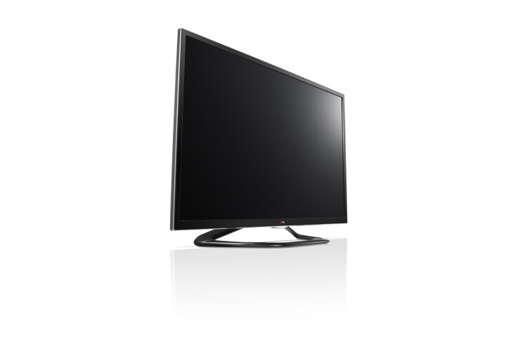 LG Svart 55 tums SMART TV med kantbelyst LED-skärm, 0,9 GHz dual core-processor och 1,25 GB RAM. Cinema 3D, Wi-Fi och DLNA., 55LA640V