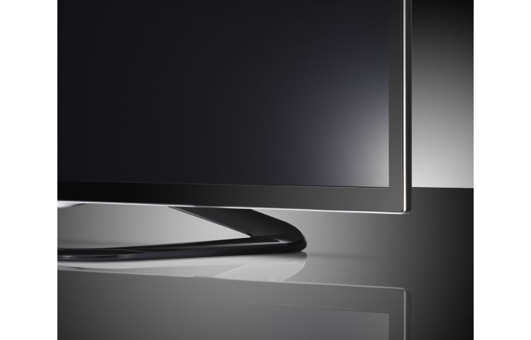 LG Svart 55 tums SMART TV med kantbelyst LED-skärm, 0,9 GHz dual core-processor och 1,25 GB RAM. Cinema 3D, Wi-Fi och DLNA., 55LA640V