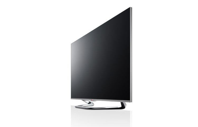 LG Silverfärgad 55 tums SMART TV i Cinema Screen-design med Magic Remote, 0,9 GHz dual core-processor och 1,25 GB RAM. Cinema 3D, Wi-Fi och DLNA. , 55LA691V