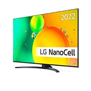 LG 55" NANO 76 - NanoCell 4K Smart TV - 55NANO766QA, 55NANO766QA