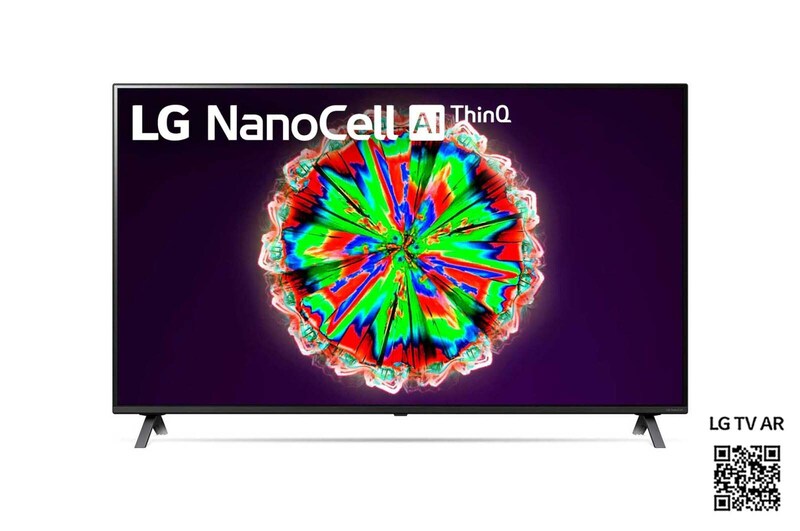 LG Nano80 55 inch 4K NanoCell TV, 55NANO806NA