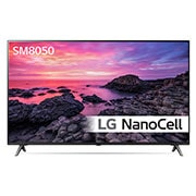 Vy framifrån av LG NanoCell TV - 55&#39;&#39; 55SM8050PLC