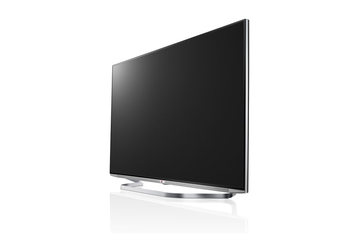 LG Premium Ultra HD-skärm med inbyggda högtalare på 35 Watt. Den har även webOS Smart TV med premiuminnehåll, 3D, Wi-Fi, DLNA och Magic Remote., 55UB950V