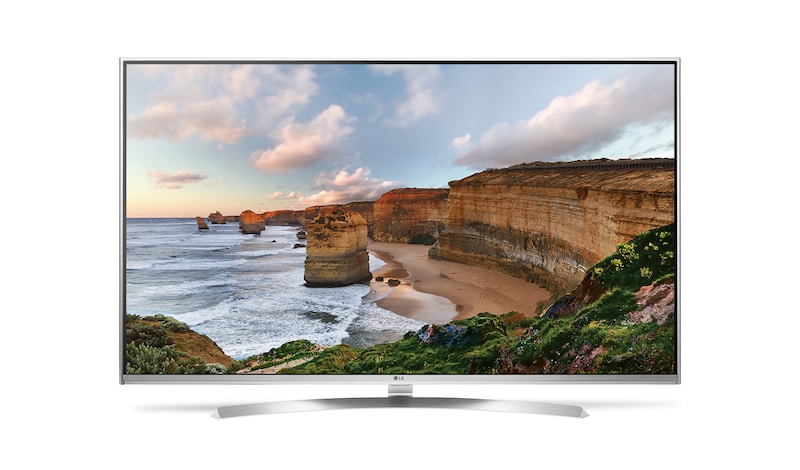 Vy framifrån av LG SUPER UHD TV 60" 60UH850V