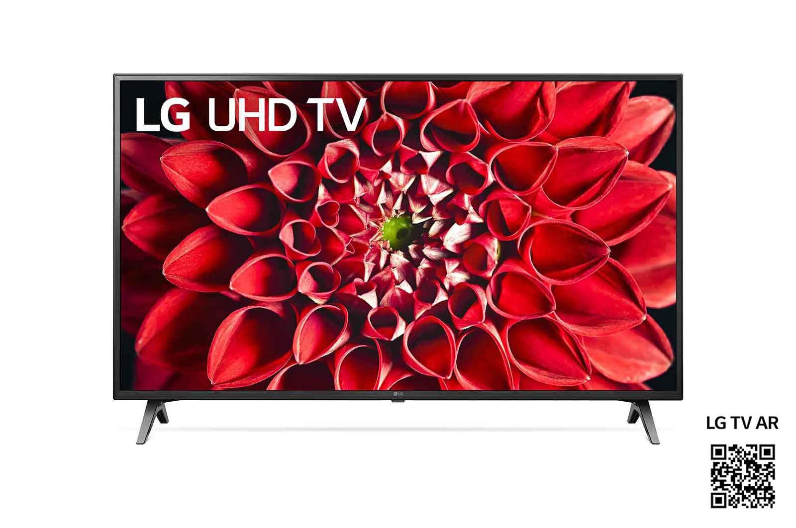 Vy framifrån av LG UN71 60 inch 4K Smart UHD TV 60UN71006LB