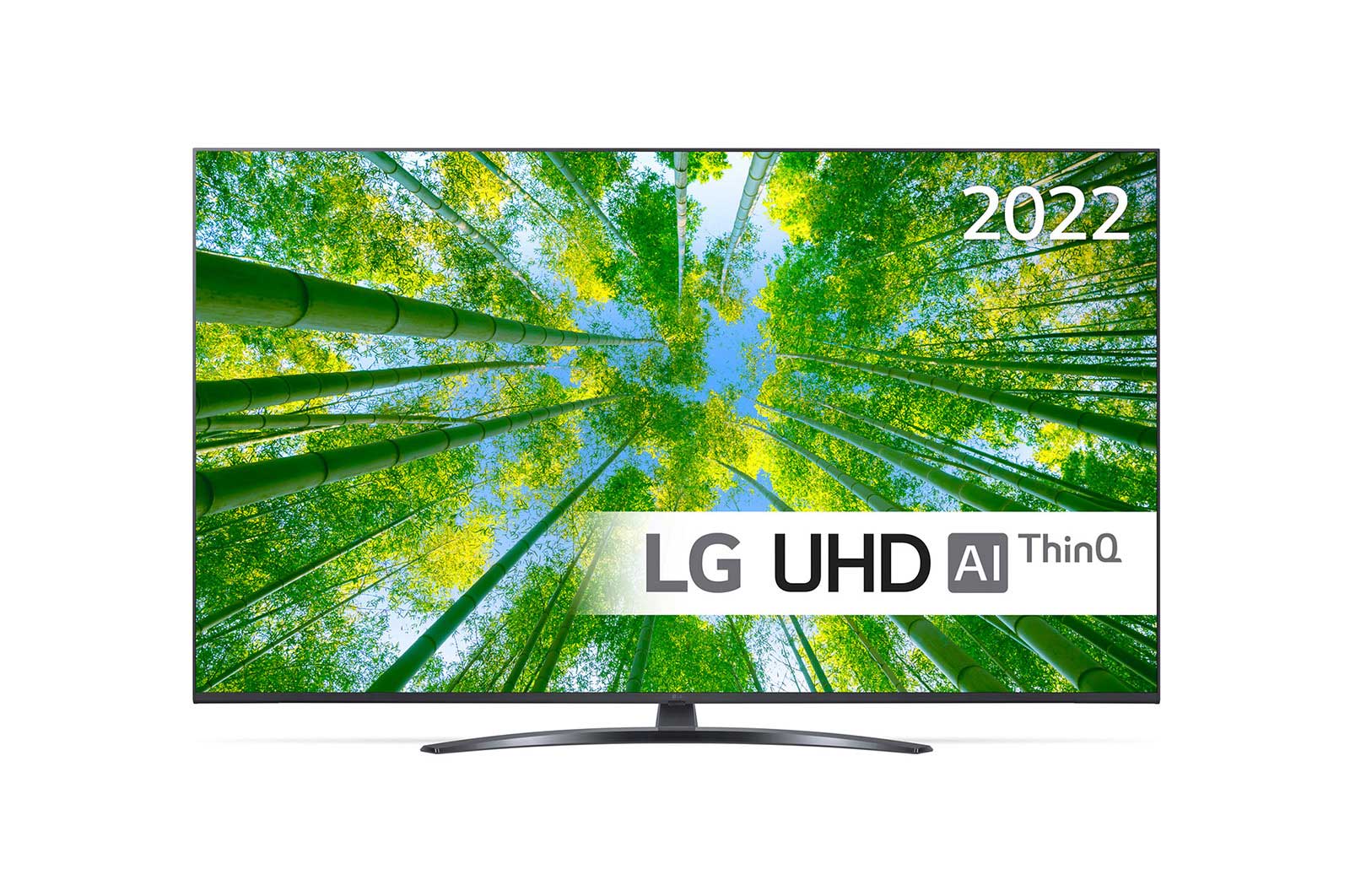 Vy framifrån av 60&#34; UQ8100 - 4K UHD Smart TV - 60UQ81006LB 60UQ81006LB
