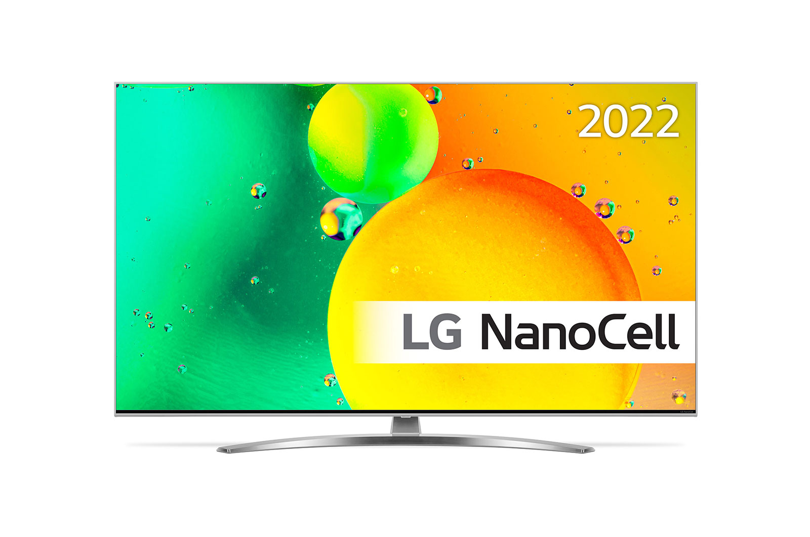 LG NanoCell TV sedd framifrån