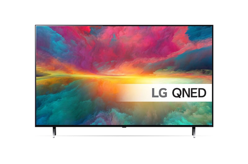 Vy framifrån av LG 65'' QNED 75 - 4K TV (2023) 65QNED756RA