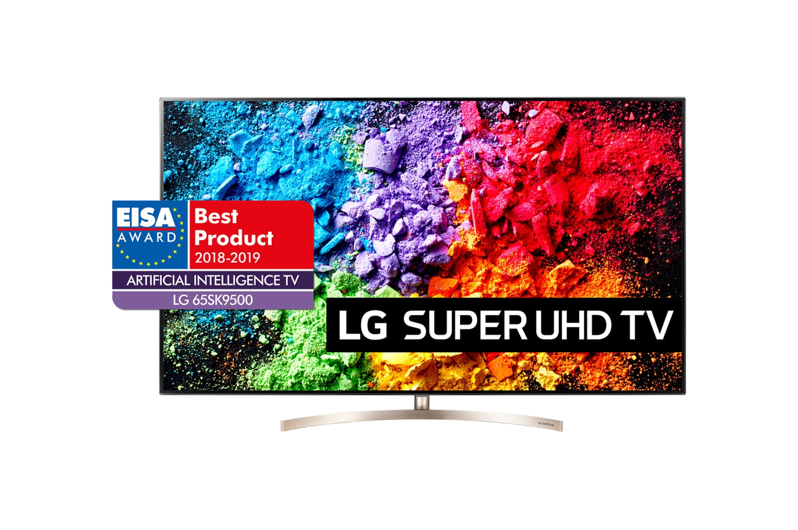 Vy framifrån av LG NanoCell  4K TV - 65” 65SK9500PLA