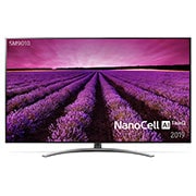 Vy framifrån av LG NanoCell TV- 65” 65SM9010PLA