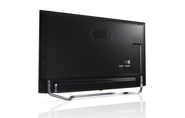 LG Premium Ultra HD-skärm med inbyggda högtalare på 35 Watt. Den har även webOS Smart TV med premiuminnehåll, 3D, Wi-Fi, DLNA och Magic Remote., 65UB950V