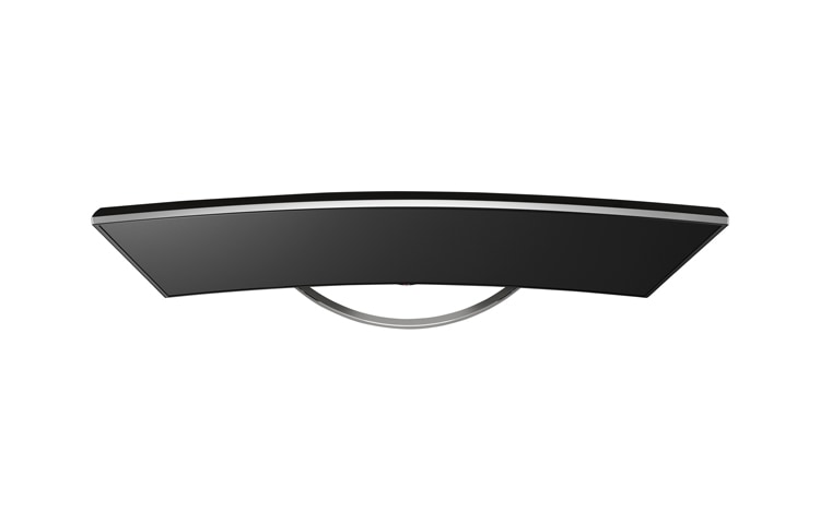 LG KURVAD PREMIUM ULTRA HD-SKÄRM MED INBYGGDA HÖGTALARE PÅ 35 WATT. DEN HAR ÄVEN WEBOS SMART TV MED PREMIUMINNEHÅLL, 3D, WI-FI, DLNA OCH MAGIC REMOTE., 65UC970V