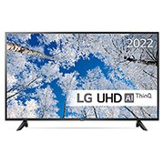 Vy framifrån av 65&#34; UQ7000 - 4K UHD Smart TV - 65UQ70006LB 65UQ70006LB