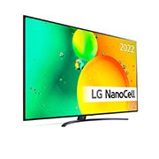 LG 75" NANO 76 - NanoCell 4K Smart TV - 75NANO766QA, 75NANO766QA