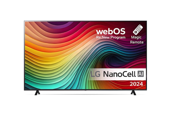 LG 75" NanoCell AI NANO81 4K Smart TV 2024, 75NANO81T6A