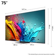 LG 75" LG QNED AI QNED87 4K Smart TV 2024, 75QNED87T6B