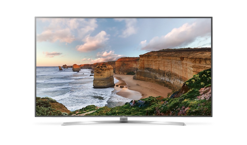 Vy framifrån av LG SUPER UHD TV 75UH780V