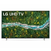 Vy framifrån av  LG UP77 75 tum 4K Smart UHD-TV 75UP77109LC