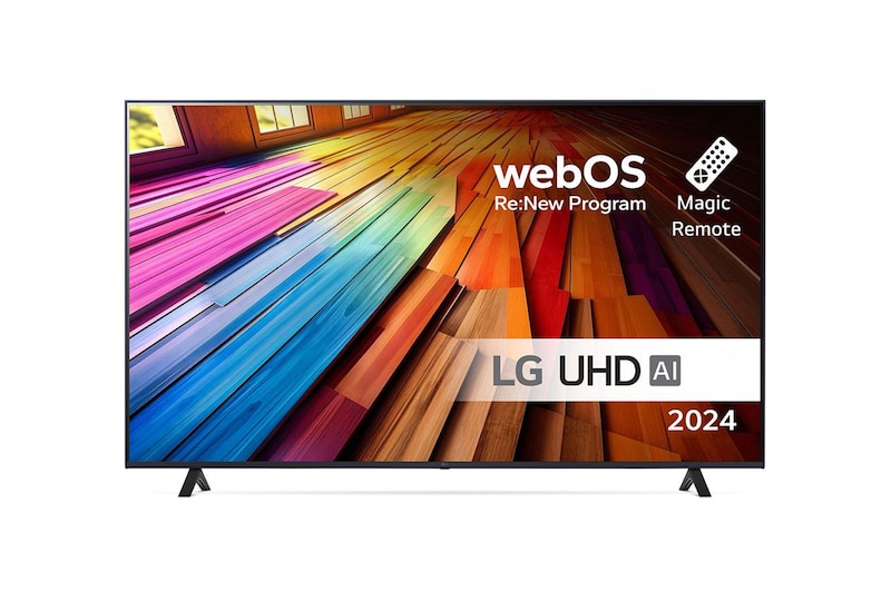 LG 75" UHD AI UT80 4K Smart TV 2024, 75UT80006LA