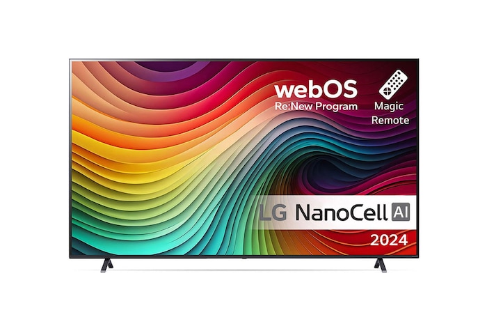 LG 86" NanoCell AI NANO81 4K Smart TV 2024, 86NANO81T6A
