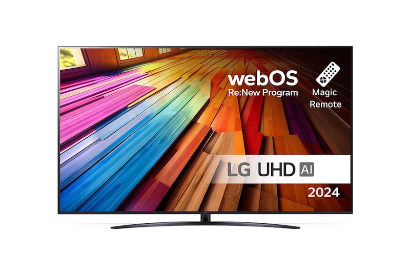LG 86" UHD AI UT81 4K Smart TV 2024, 86UT81006LA