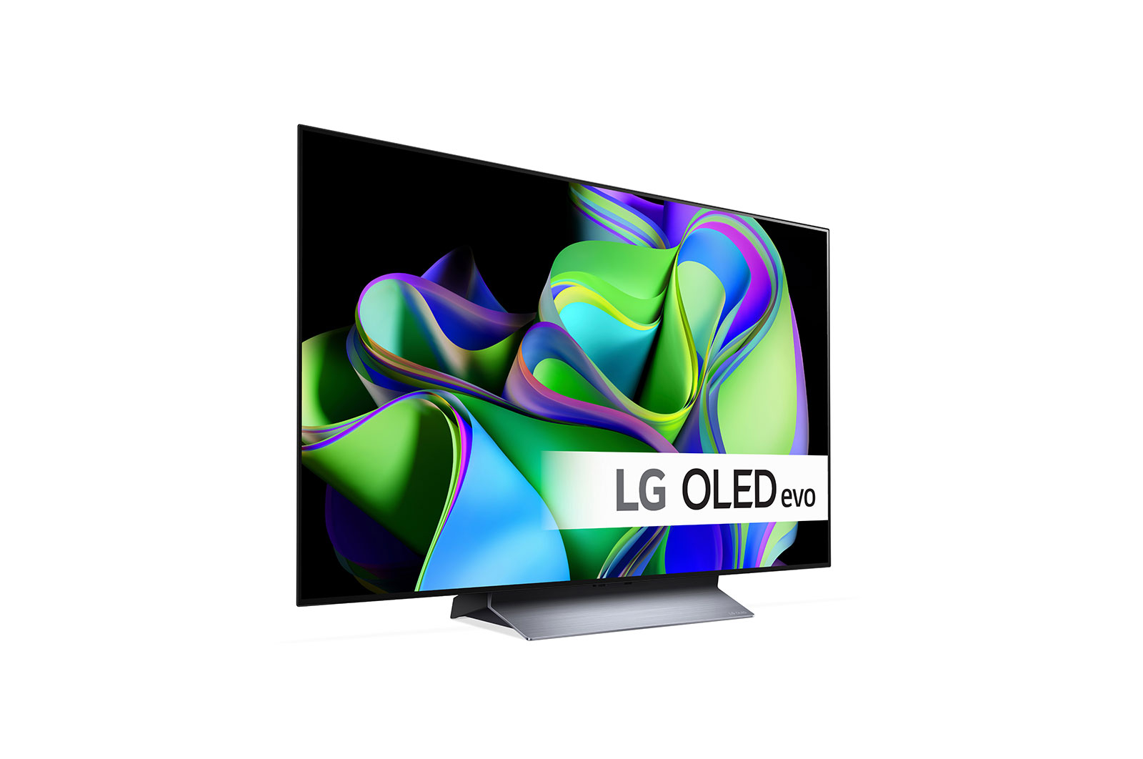LG 48'' OLED evo C3 - 4K TV (2023), Vy framifrån med LG OLED och emblemet för 11 Years World No.1 OLED på skärmen., OLED48C36LA