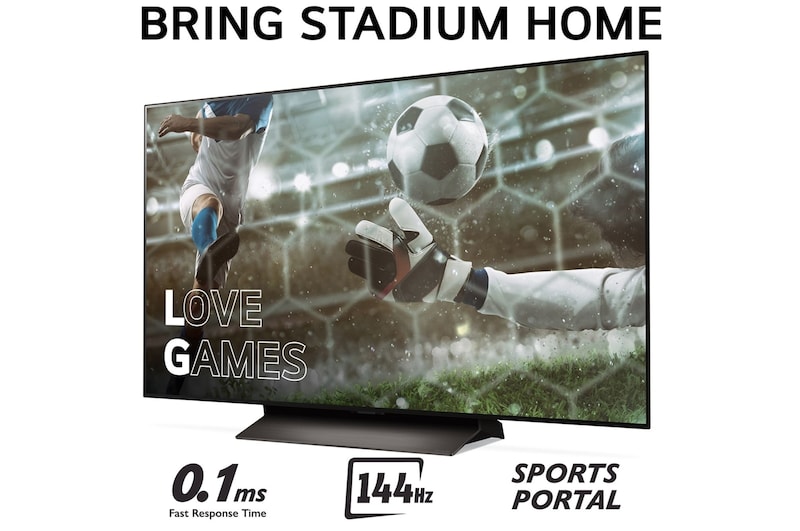 LG 48" OLED evo AI C4 4K Smart TV 2024, OLED48C44LA