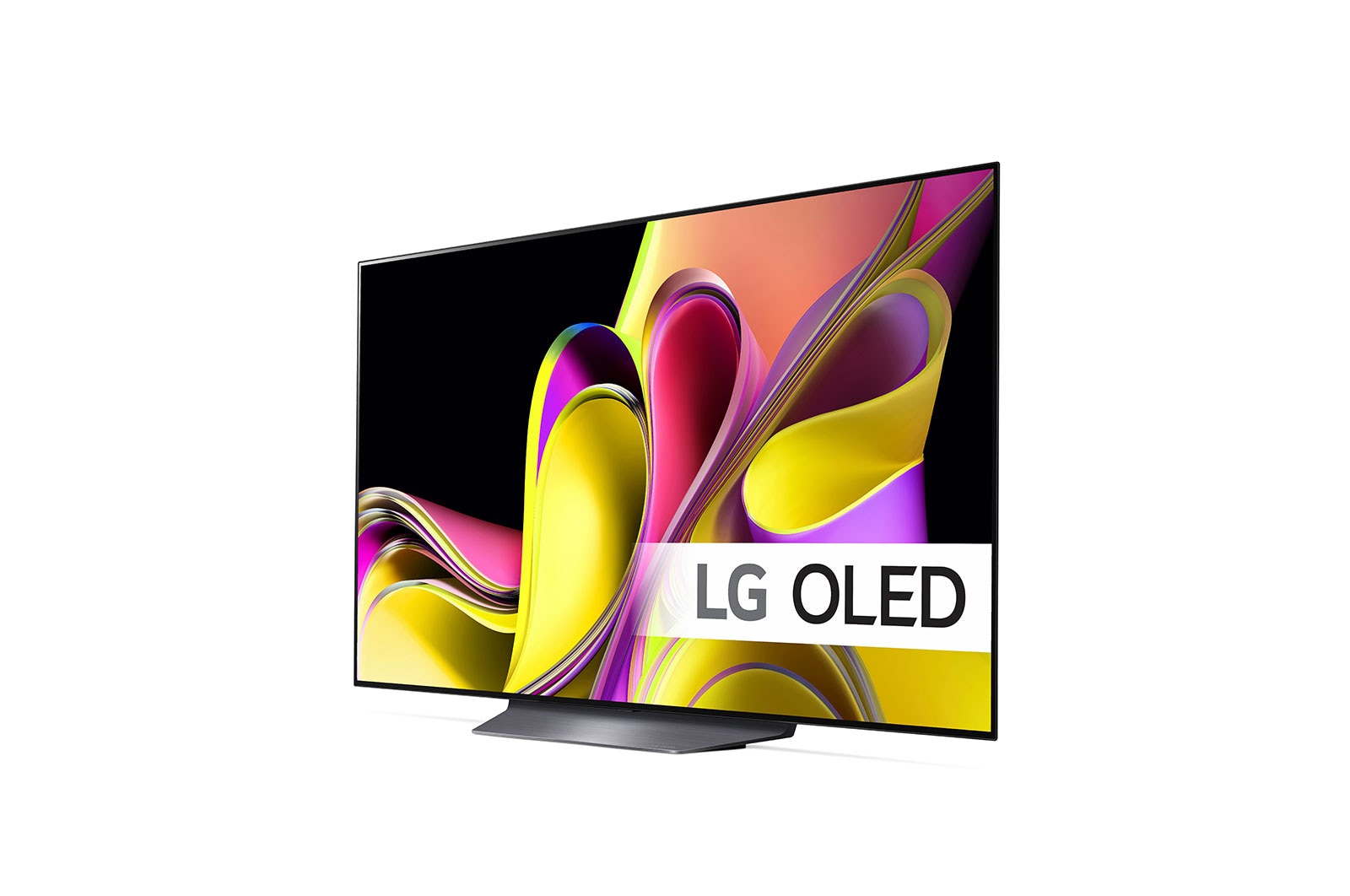 LG 55'' OLED B3 - 4K TV (2023), Vy framifrån med LG OLED och emblemet för 11 Years World No.1 OLED., OLED55B36LA