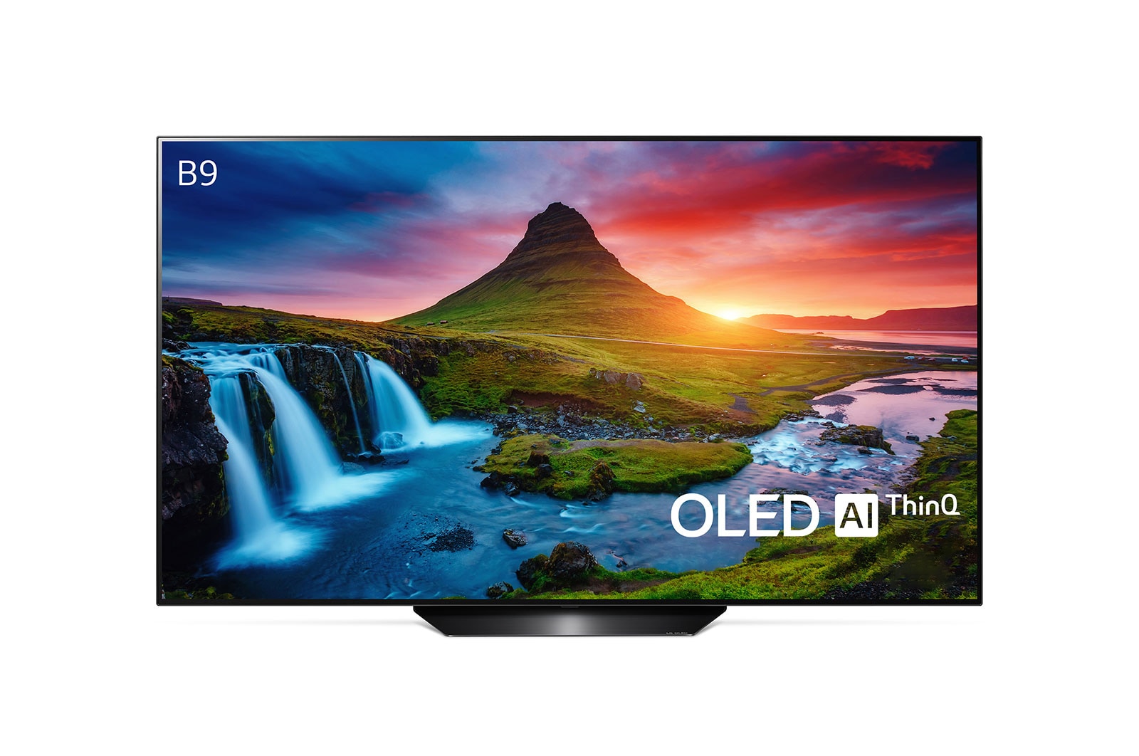 Vy framifrån av LG OLED 4K TV - 65&#39;&#39; OLED65B9SLA