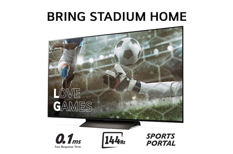 LG 55" OLED evo AI C4 4K Smart TV 2024, OLED55C44LA