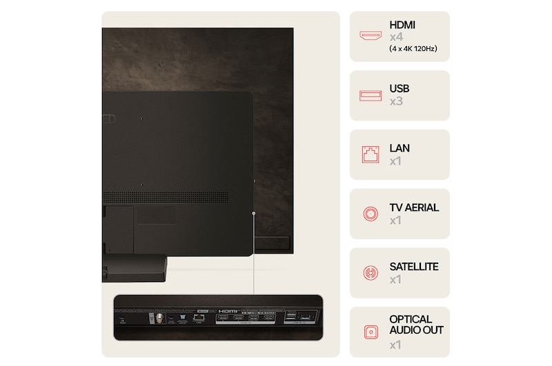 LG 55" OLED evo AI C4 4K Smart TV 2024, OLED55C44LA
