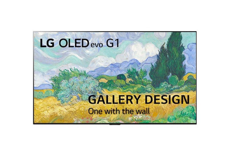 LG   55" Gallery Design OLED evo TV - OLED G1 , OLED55G16LA