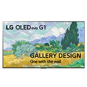Vy framifrån av   55&#34; Gallery Design OLED evo TV - OLED G1  OLED55G16LA
