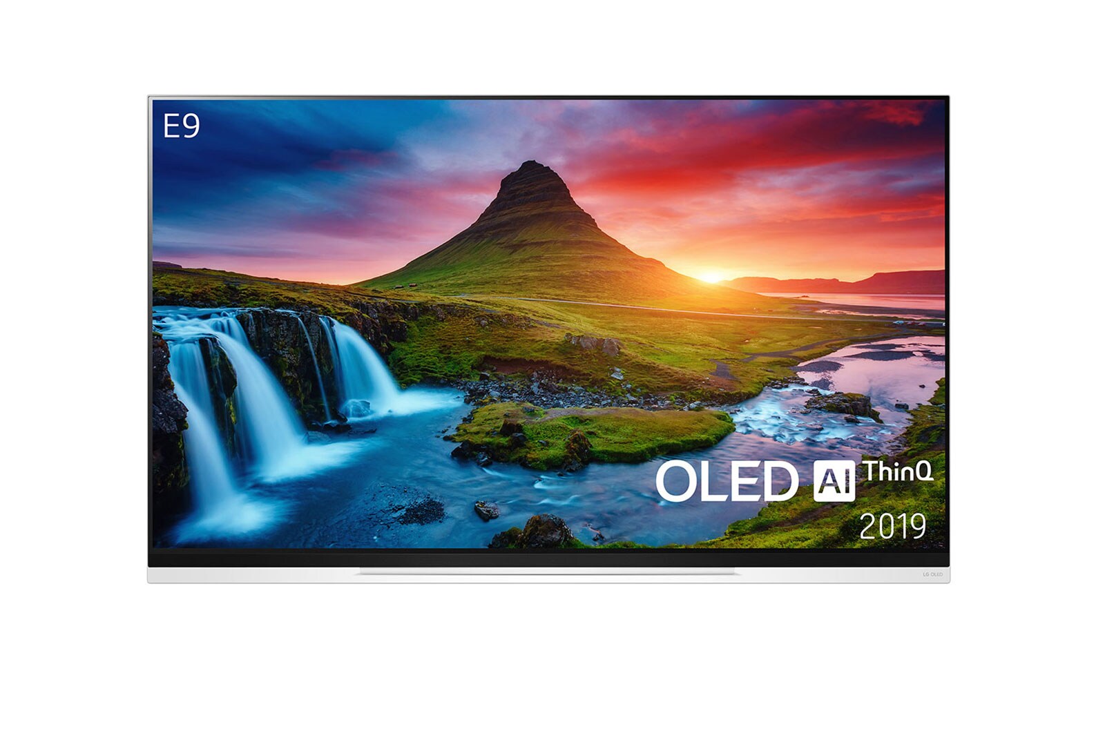 Vy framifrån av LG OLED 4K TV - 65&#34; OLED65E9PLA