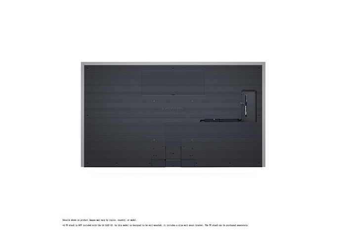 LG 65'' OLED evo G3 - 4K TV (2023), Vy framifrån med LG OLED evo, logotypen för 11 Years World No.1 OLED, och logotypen för 5 års panelgaranti är på skärmen, OLED65G36LA
