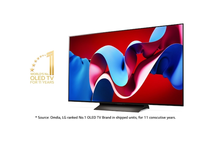 LG 77" OLED evo AI C4 4K Smart TV 2024, OLED77C44LA