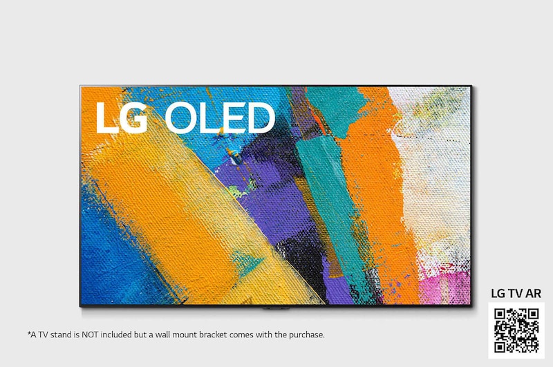 LG 77" Gallery OLED GX 4K TV med integrerat väggfäste, OLED77GX6LA