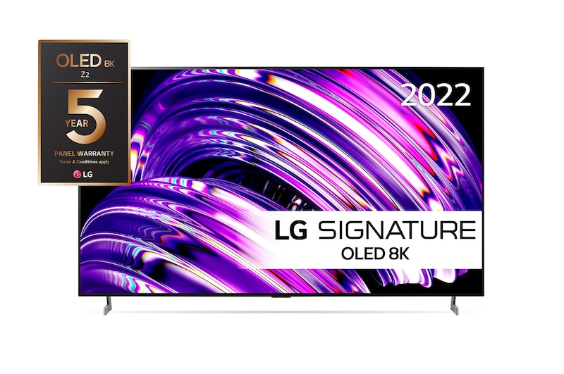 LG 77" OLED Z2 - Gallery Design 8K OLED Smart TV - OLED77Z29LA, OLED77Z29LA