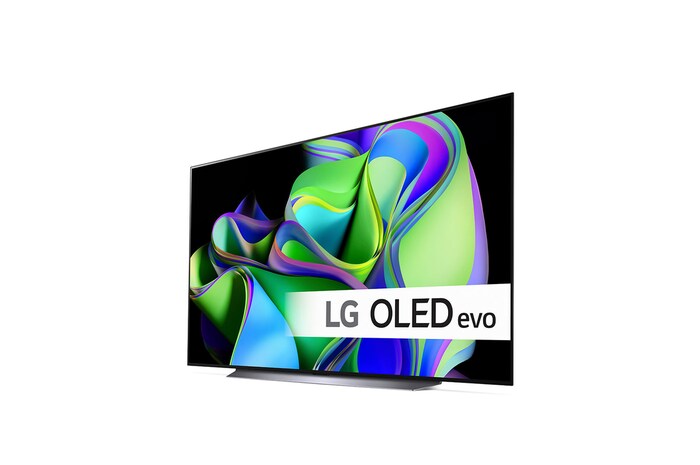 LG 83'' OLED evo C3 - 4K TV (2023), Vy framifrån med LG OLED och emblemet för 11 Years World No.1 OLED på skärmen., OLED83C36LA