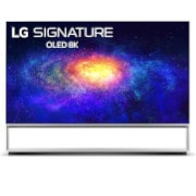 Vy framifrån av LG ZX 88 tum 8K SIGNATURE OLED TV OLED88ZX9LA