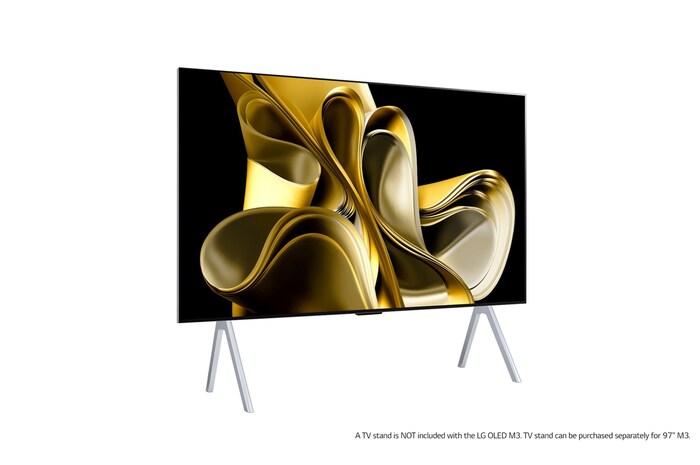 LG Världens första trådlösa TV 97-tums LG SIGNATURE OLED M3 med 4K video- och ljudöverföring på 120Hz , OLED97M39LA